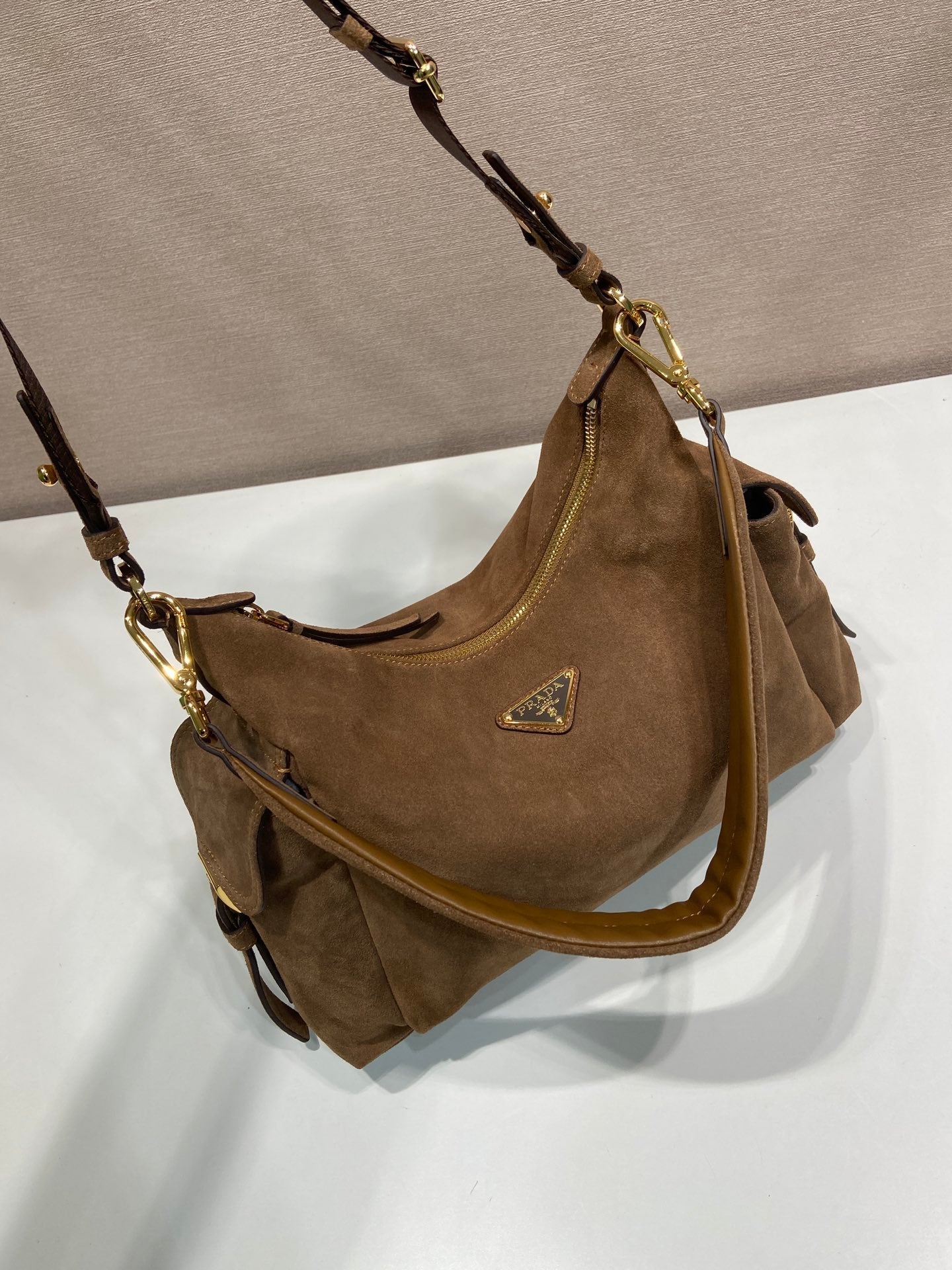 PRA Explorer Bag Brown Suede 341105 mysite