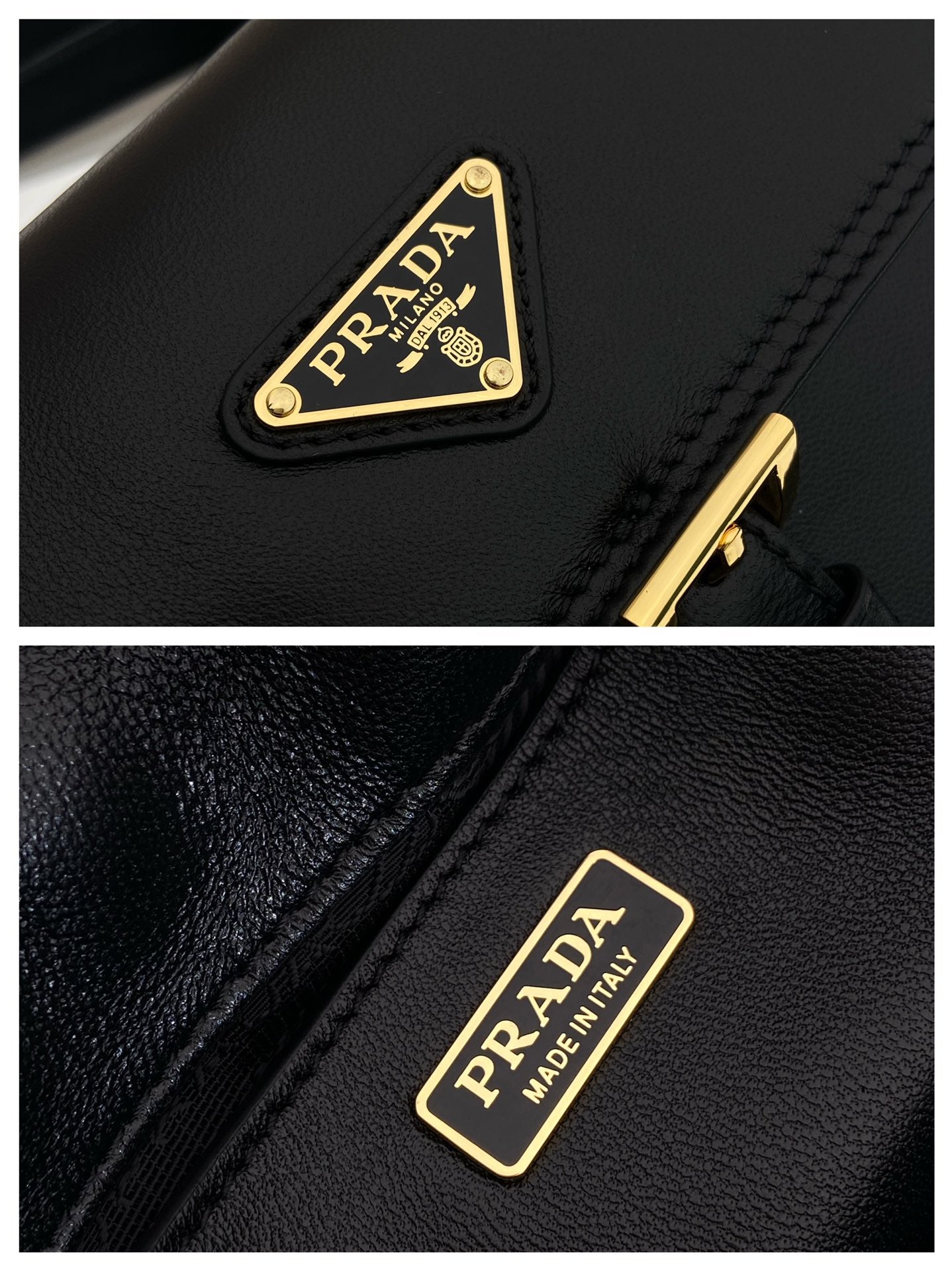 PRA Shoulder Bag Black Sheepskin 341130 mysite