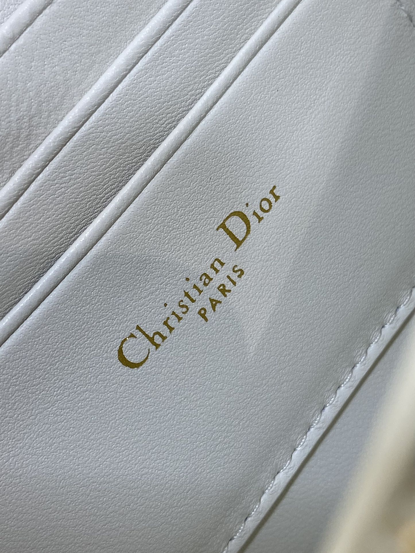 CD Miss Caro 17 Bag White Calfskin 226494 mysite