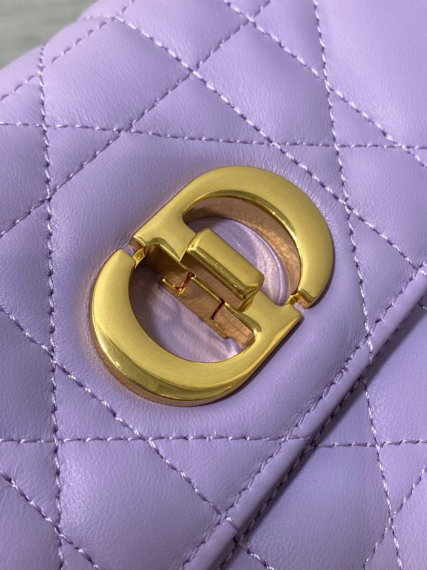 CD Miss Caro 17 Bag Purple Calfskin 229250 mysite