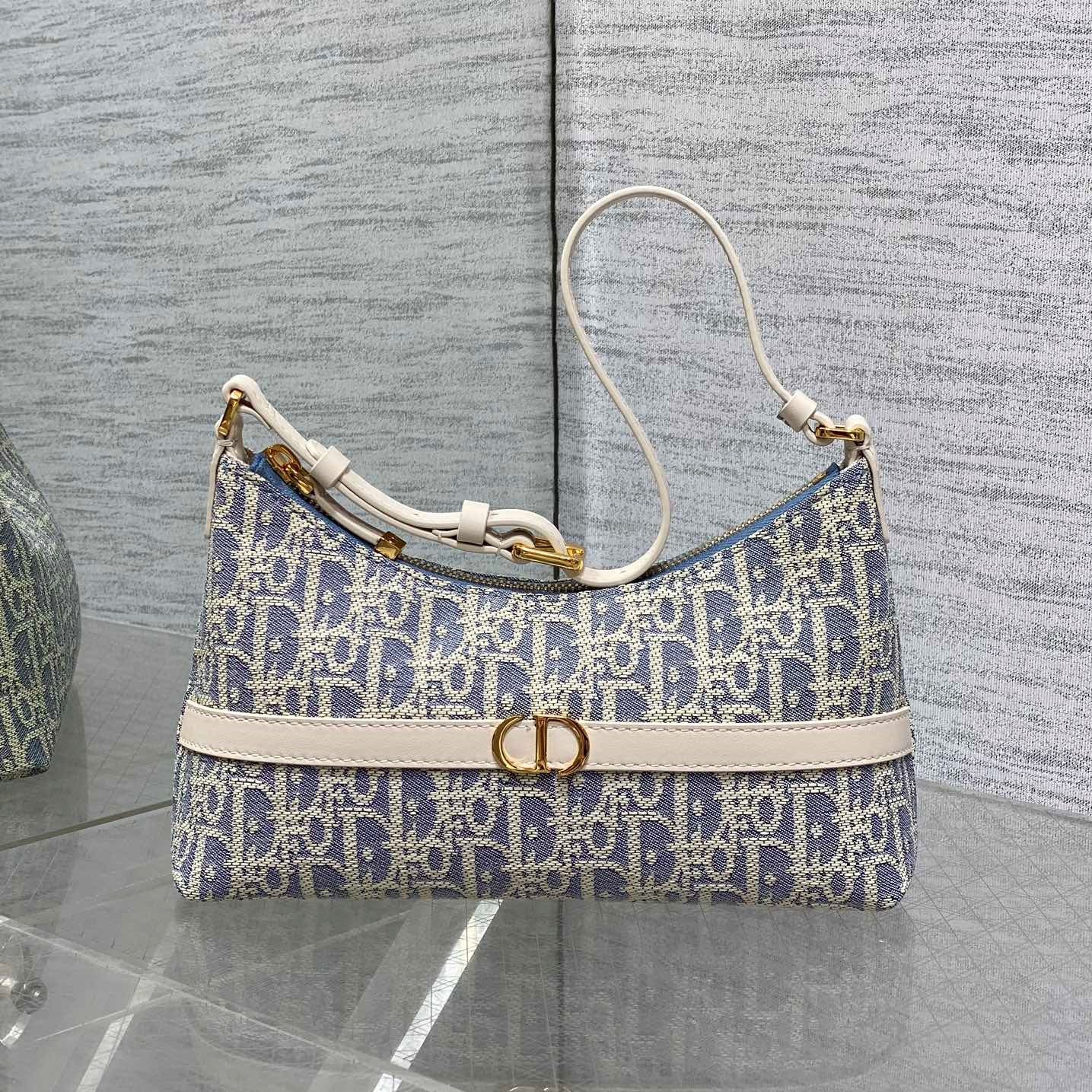 CD Miss Caro 24 blue raffia-effect fabric mysite