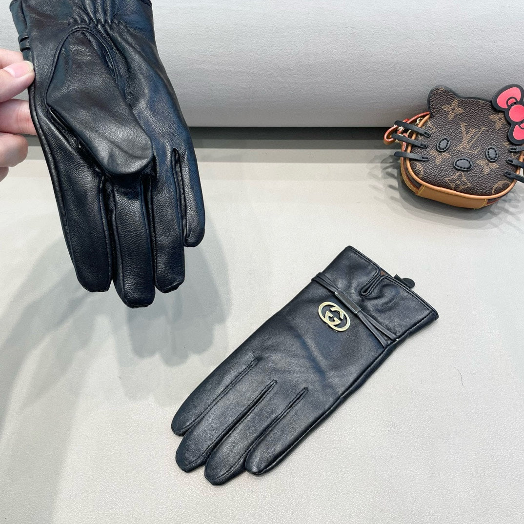 TOUCHSCREEN GLOVES IN BLACK SHEEPSKIN 391498 mysite