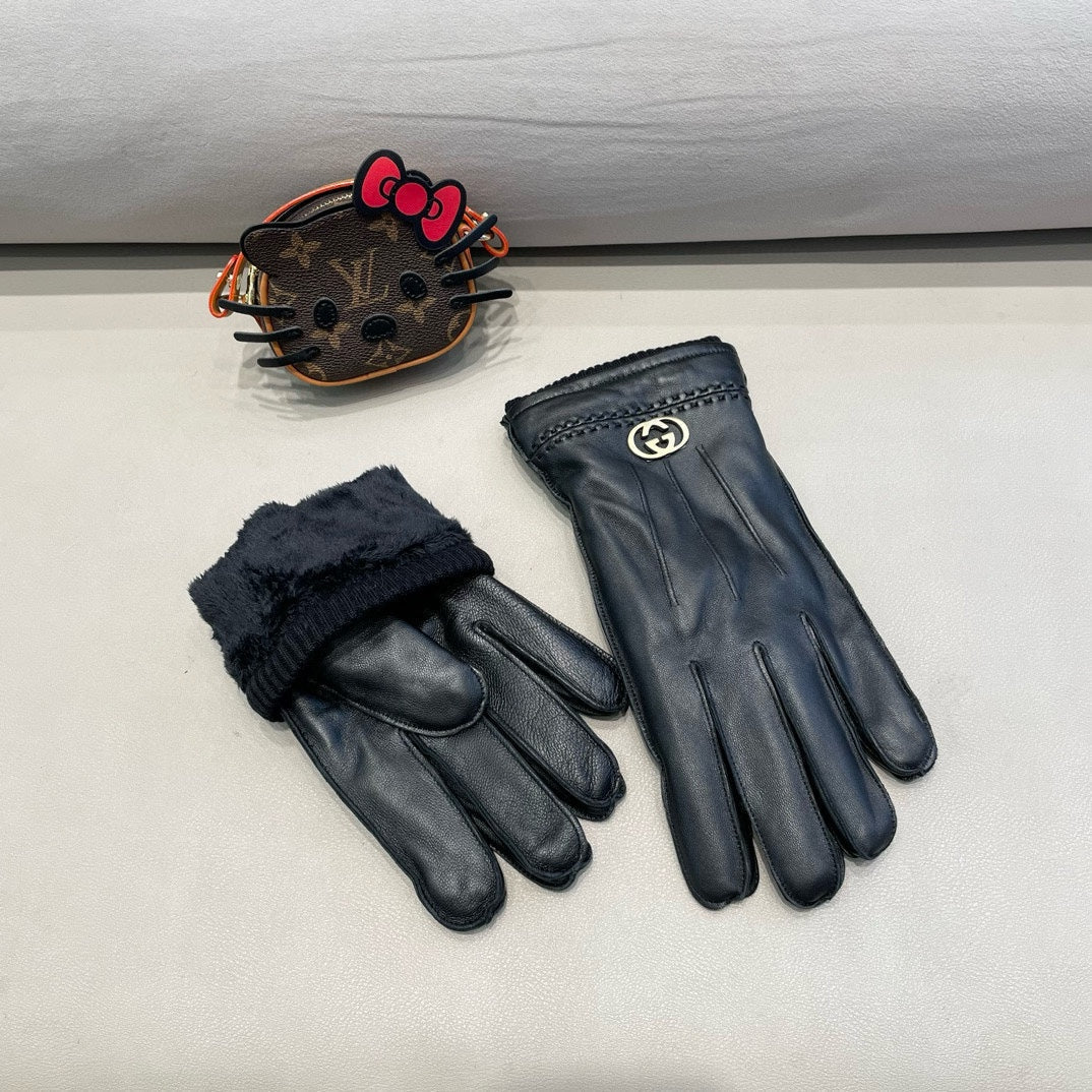 GLOVES IN BLACK LAMBSKIN 444432 mysite