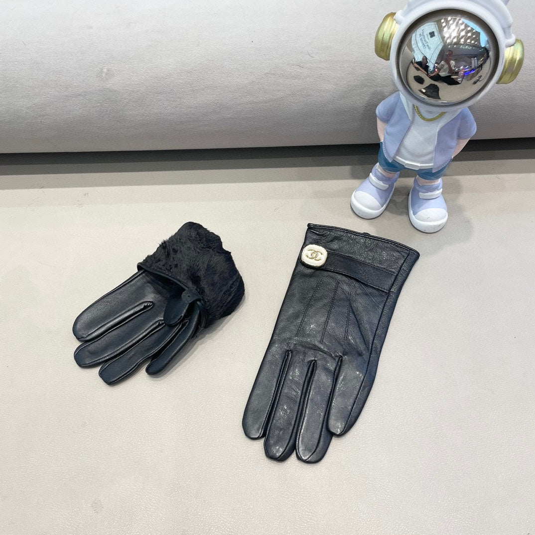 GLOVES IN BLACK LAMBSKIN 463791 mysite