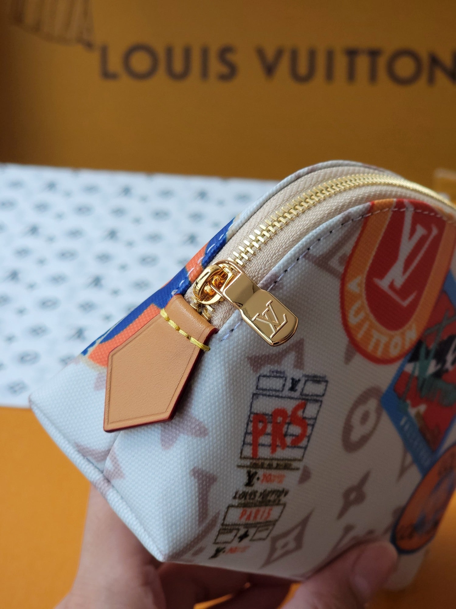 LV M14909 Cosmetic Pouch PM Multicolor Monogram Dune Canvas mysite