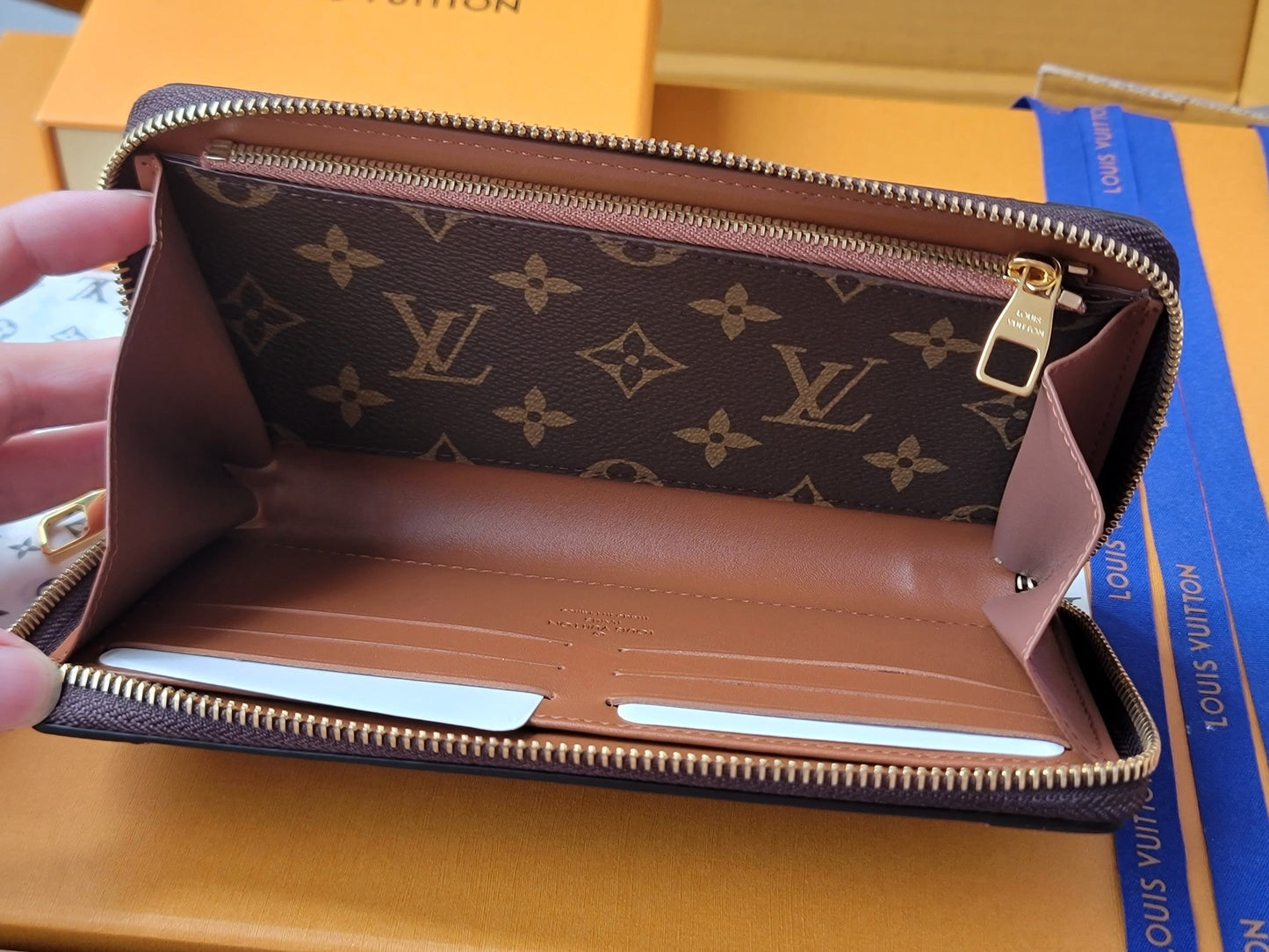 LV Trunk Zippy Wallet Brown Monogram Canvas & Cowhide mysite