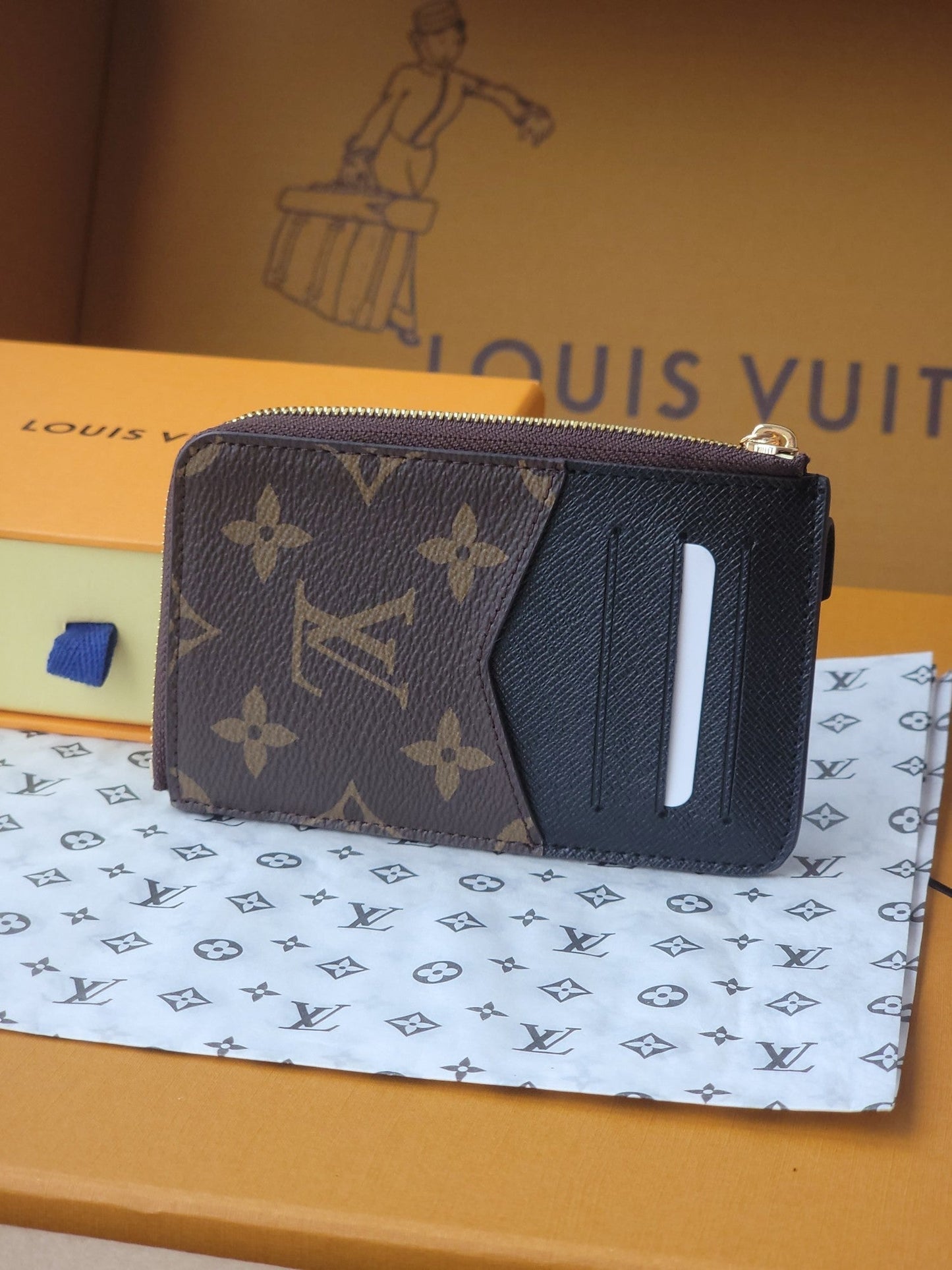 LV Card Holder Recto Verso Brown Monogram Canvas & Cowhide GHW mysite