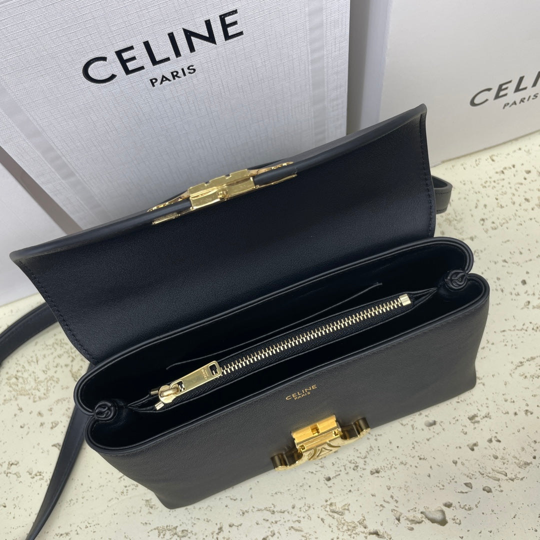NINO TEEN 20 BAG IN BLACK SOLF CALFSKIN mysite