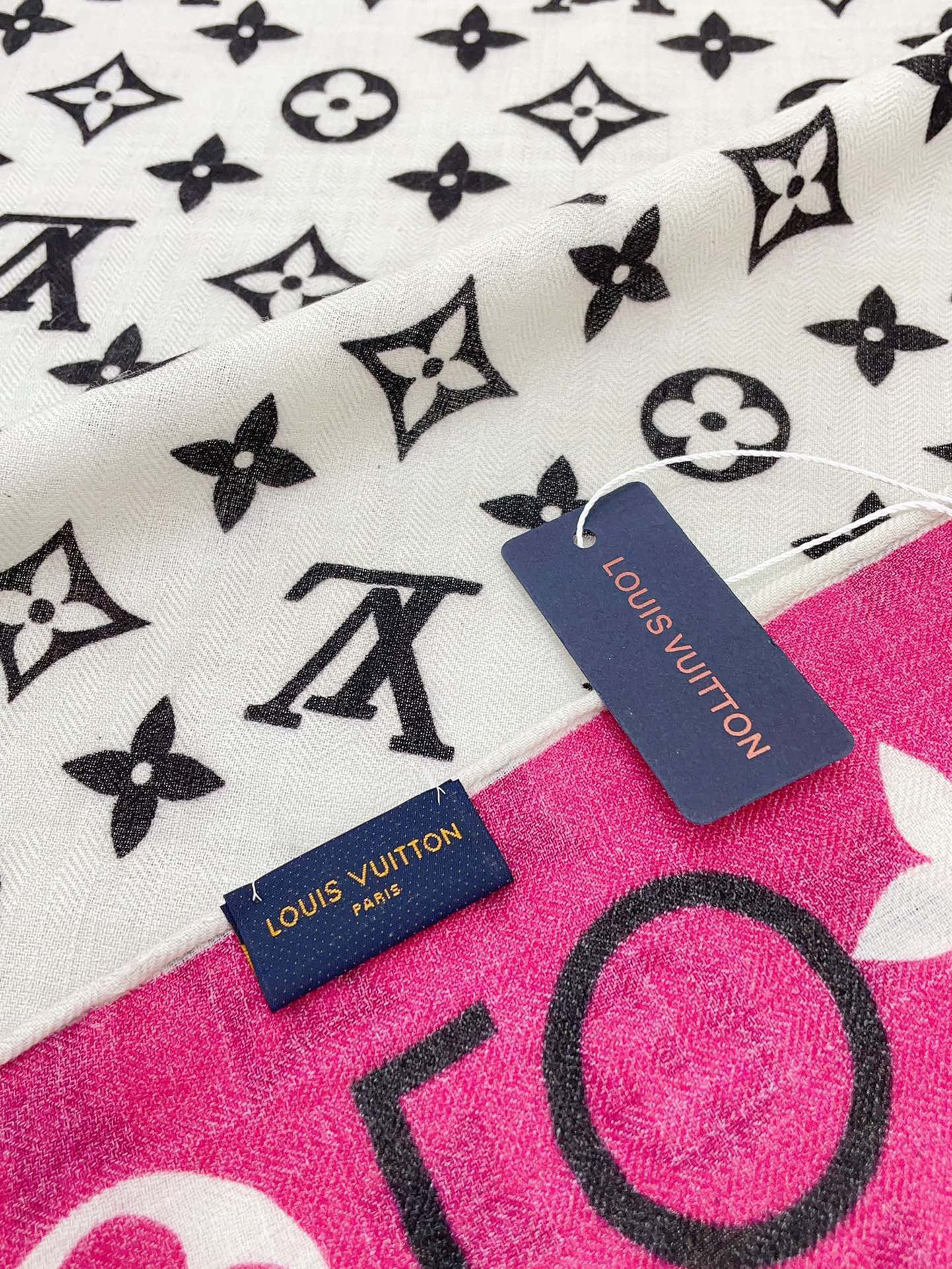 MONOGRAM INFINITY 135 CM SQUARE SILK SCARF COLORFUL 398265 mysite