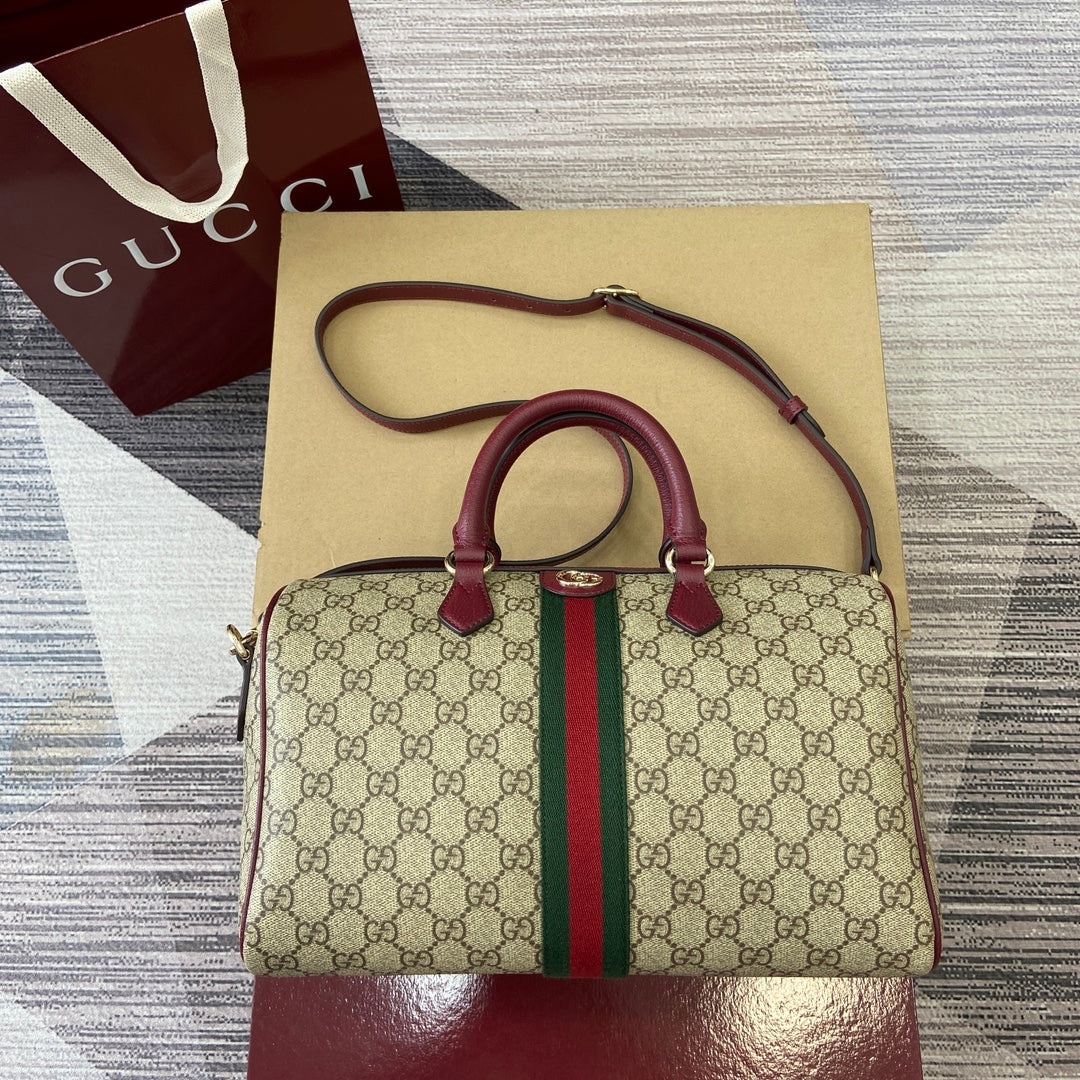 GG Ophidia Bag 31cm Canvas leather 339618 mysite