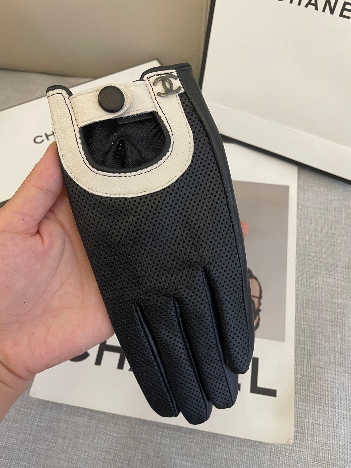 CC GLOVES IN BLACK SHEEPSKIN 463848 mysite