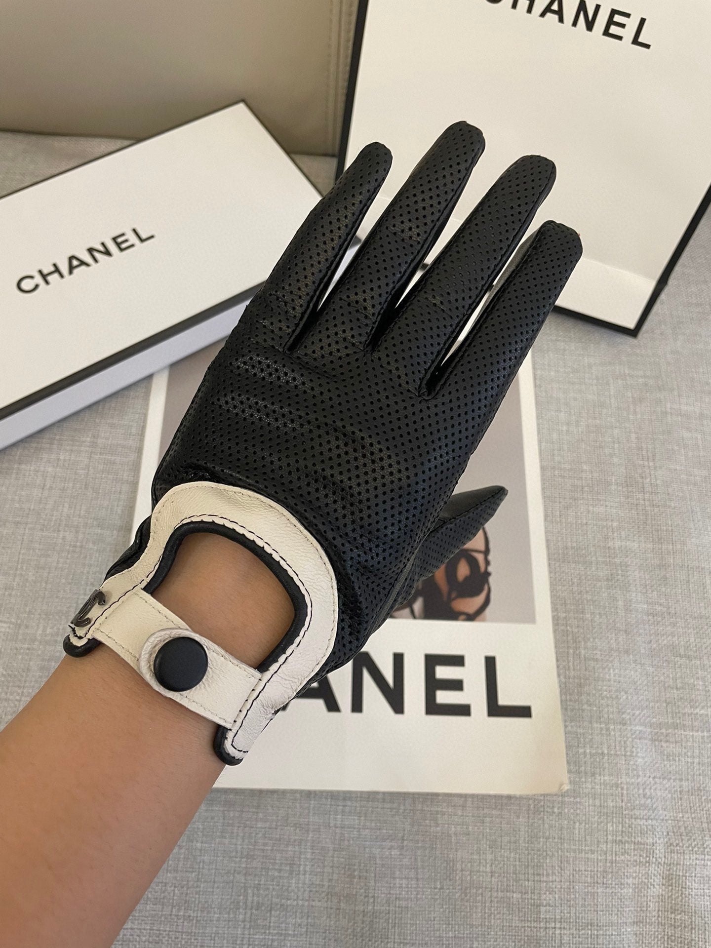 CC GLOVES IN BLACK SHEEPSKIN 463848 mysite