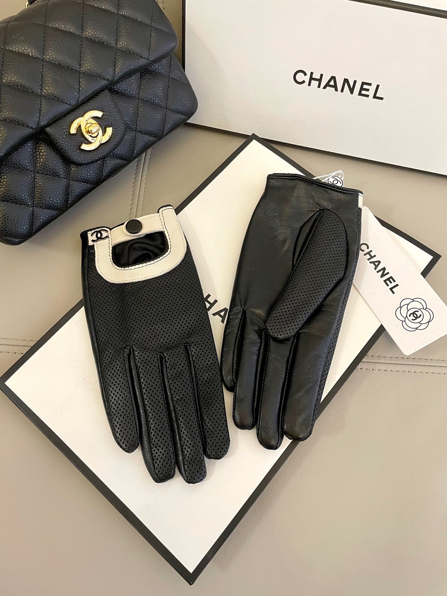 CC GLOVES IN BLACK SHEEPSKIN 463848 mysite