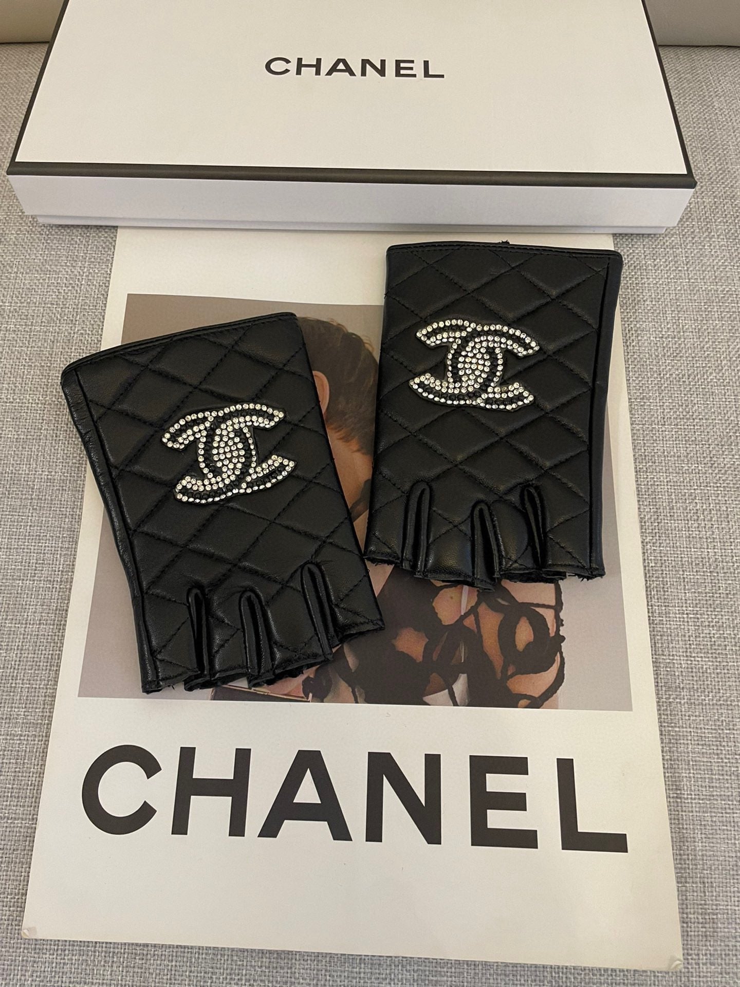FIGERLESS GLOVES IN BLACK SHEEPSKIN 463851 mysite
