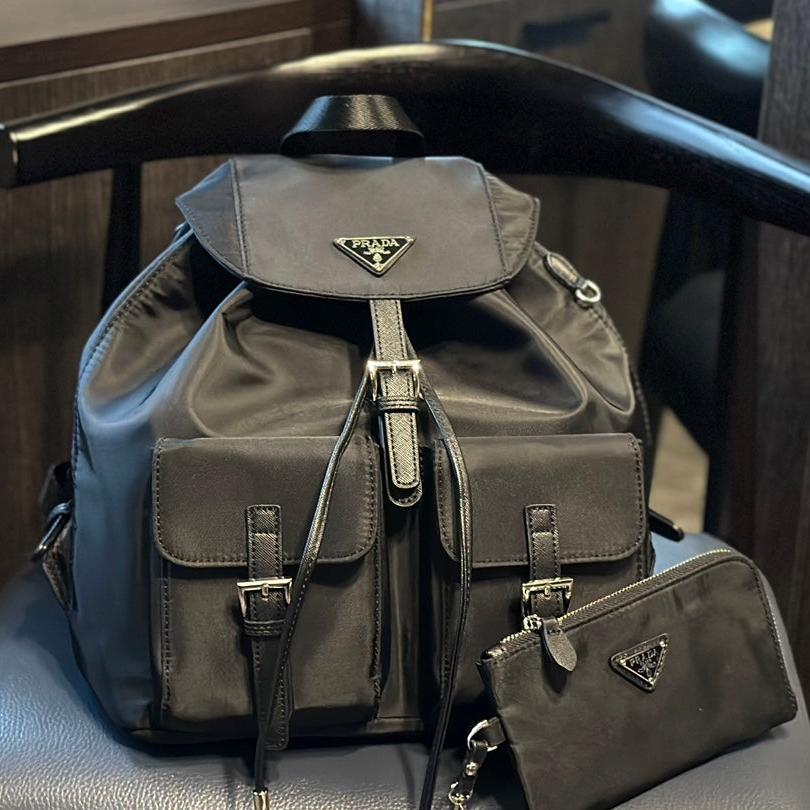 PRA DUMA 32 BACKPACK IN BLACK RE-NYLON mysite