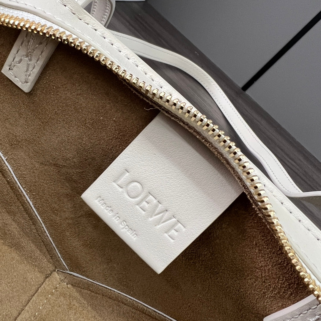 PUZZLE FOLD CROPPED 39 BAG IN WHITE SOLF GRAINED CALFSKIN mysite