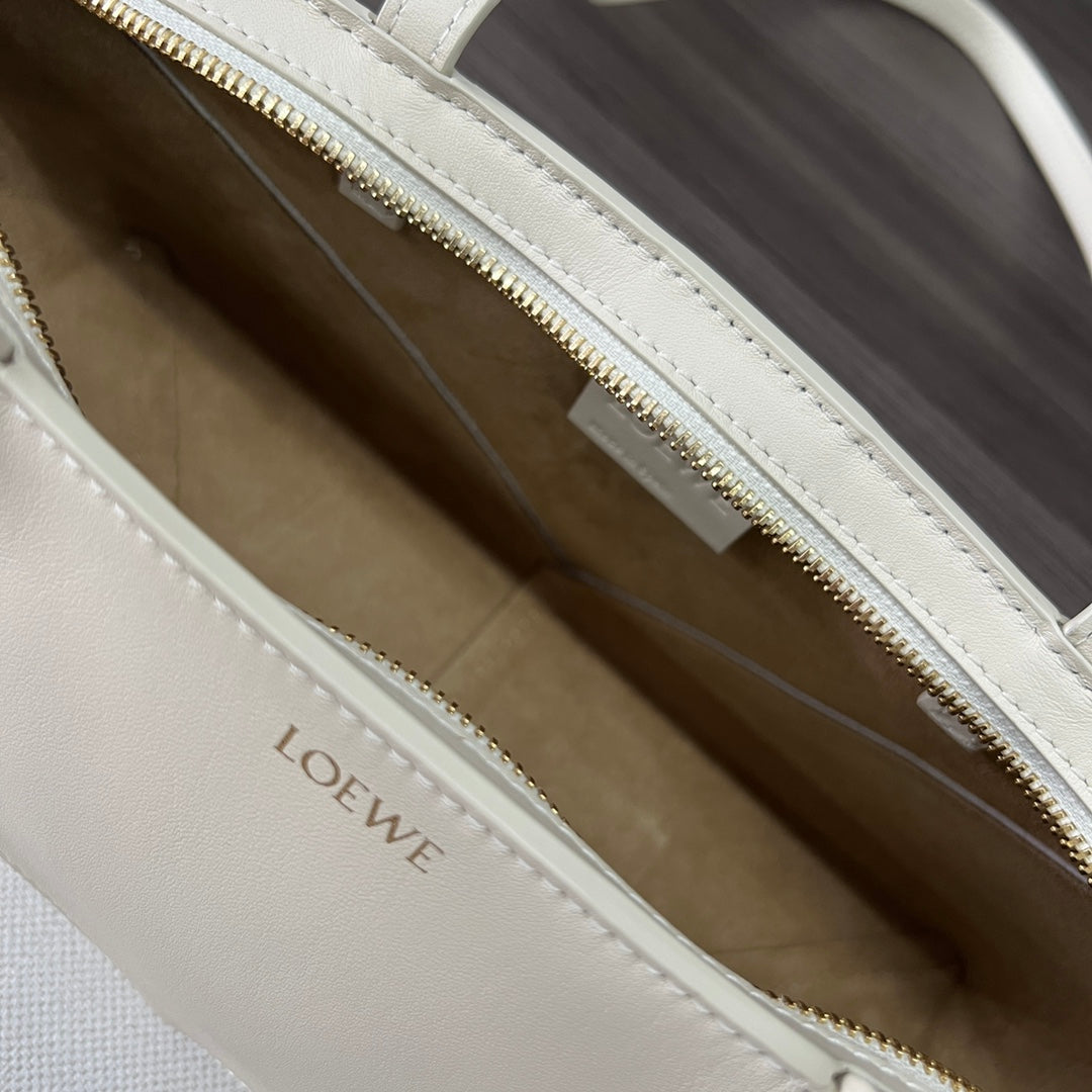 PUZZLE FOLD CROPPED 39 BAG IN WHITE SOLF GRAINED CALFSKIN mysite
