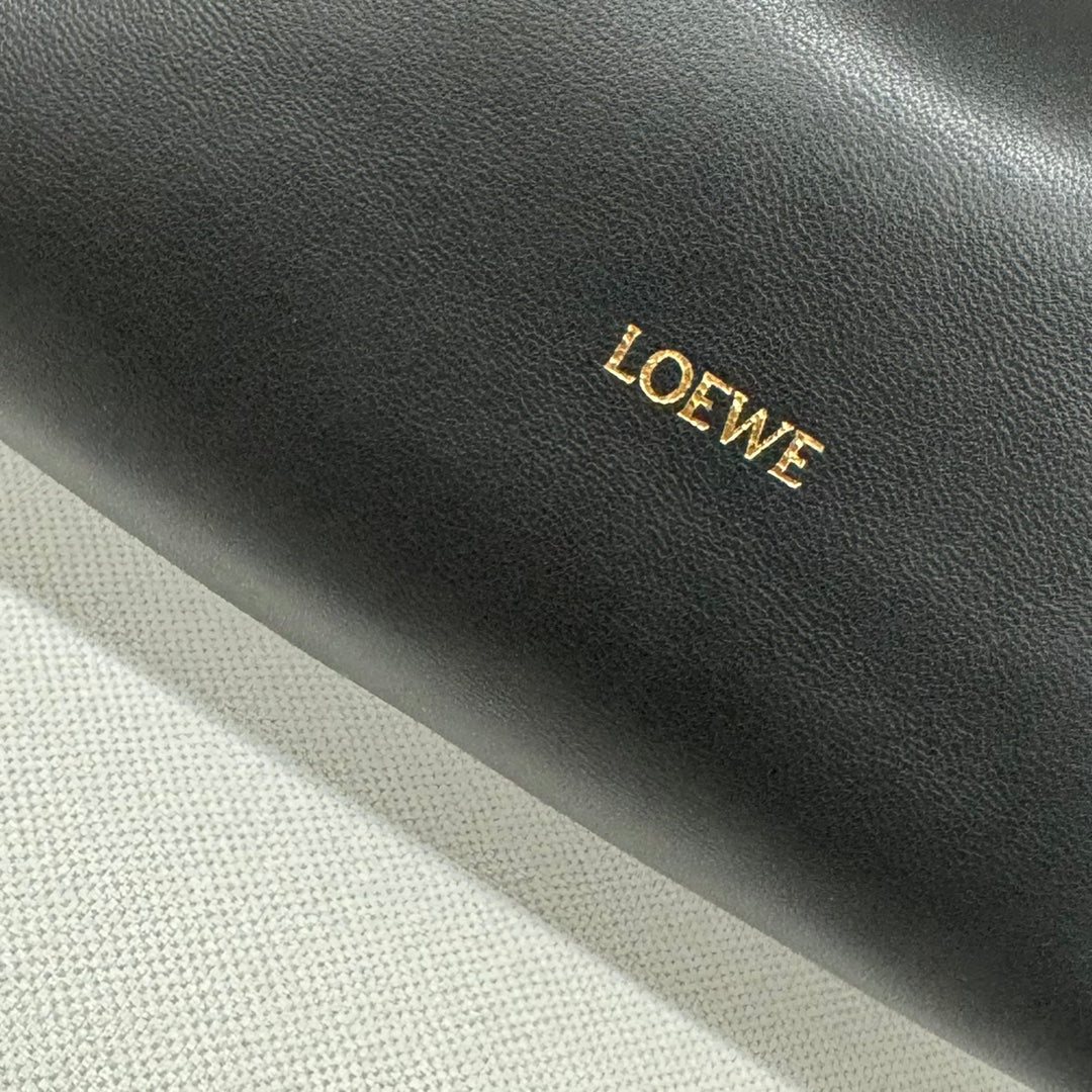Loewe Flamenco Purse 30 Black Lambskin Ghw mysite