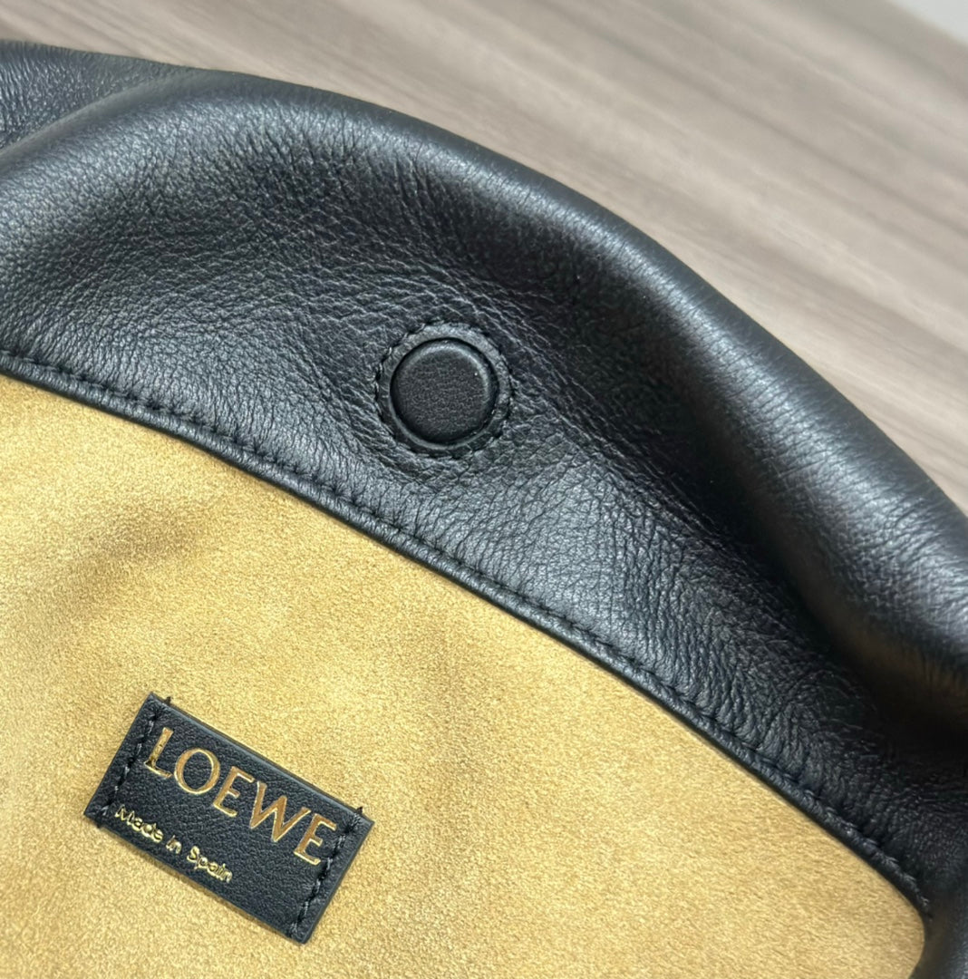 Loewe Flamenco Purse 30 Black Lambskin Ghw mysite