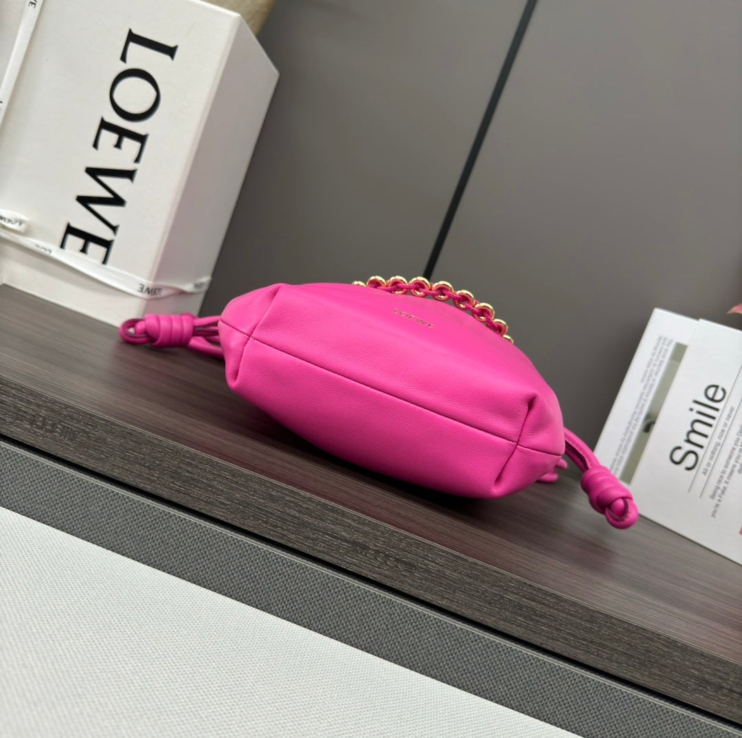 Loewe Flamenco Purse 23 Pink Lambskin Ghw mysite