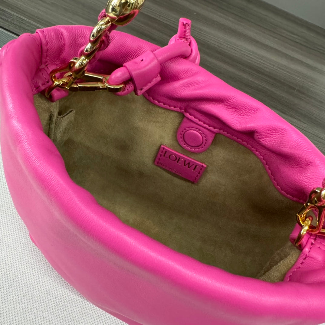 Loewe Flamenco Purse 23 Pink Lambskin Ghw mysite