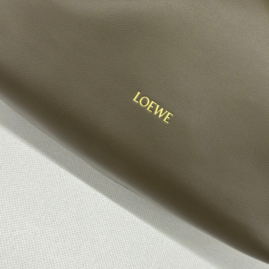 Loewe Flamenco Purse 30 Olive Lambskin Ghw mysite