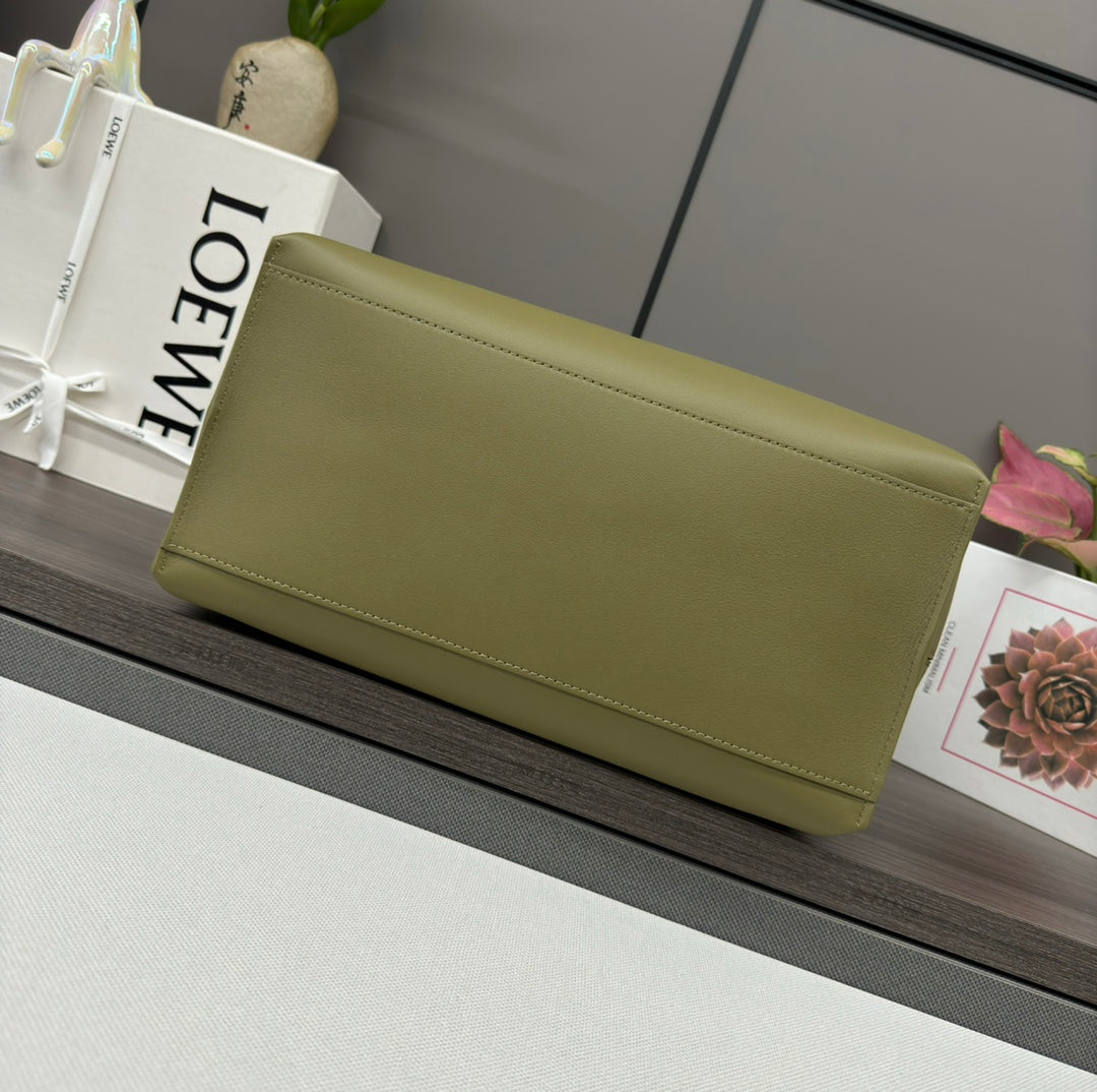 CUBI CROSSBODY 44 BAG IN OLIVE GREEN SMOOTH CALFSKIN AND JACQUARD mysite