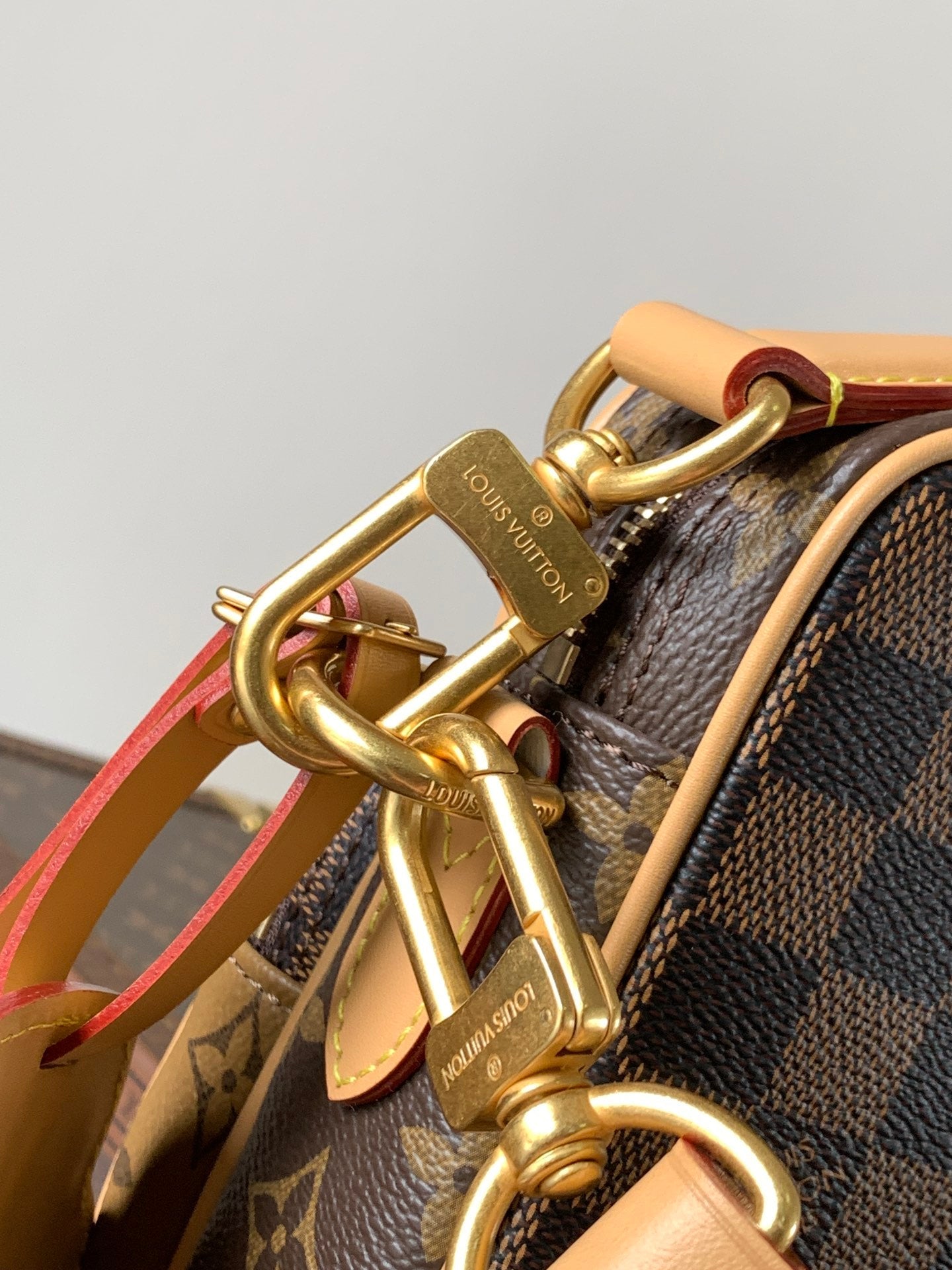 LV Nil Crossbody Bag 27.5cm Brown Monogram Reverse & Damier Canvas mysite