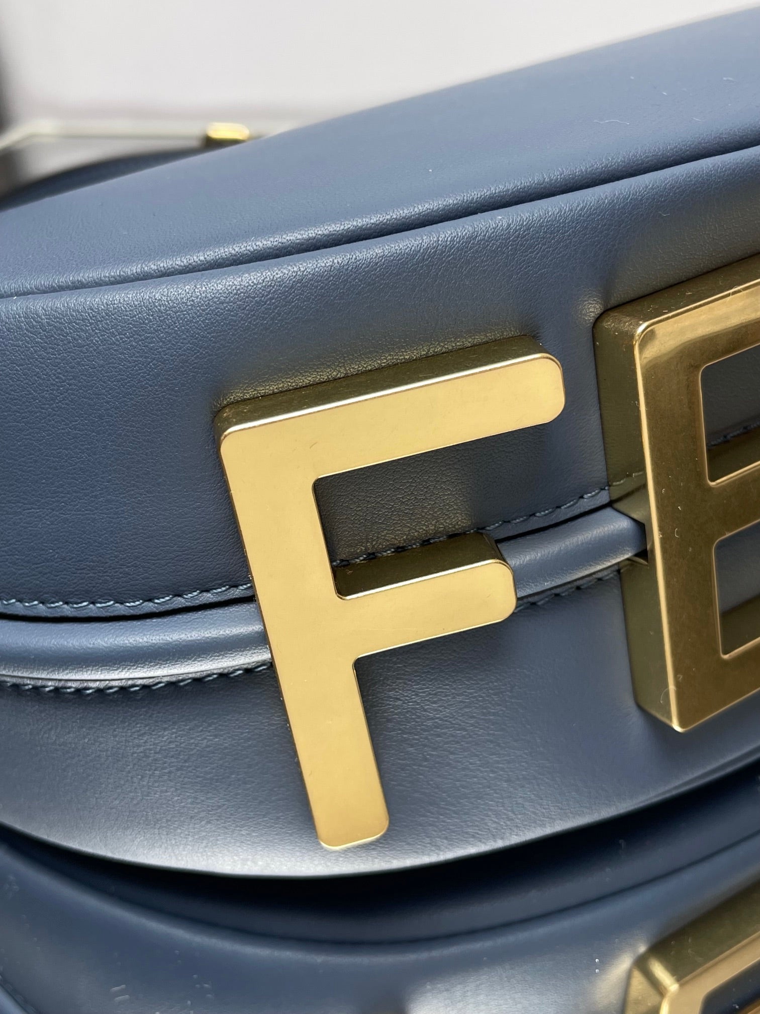 FENDIGRAPHY MEDIUM 29 IN QUEEN SMOOTH LAMBSKIN GOLD HARDWARE mysite