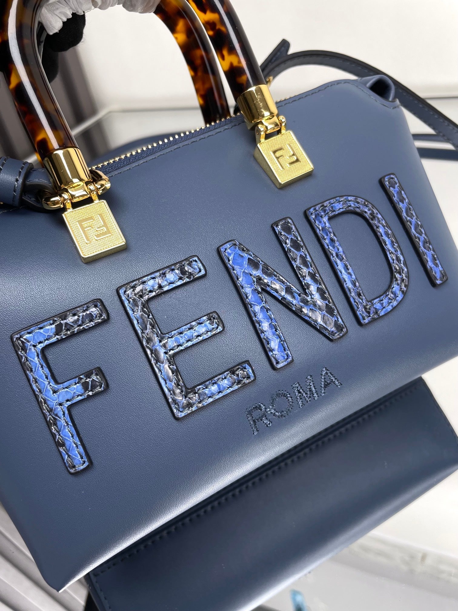 BY THE WAY MINI 18 IN AEGEAN BLUE LAMBSKIN GOLD HARDWARE mysite