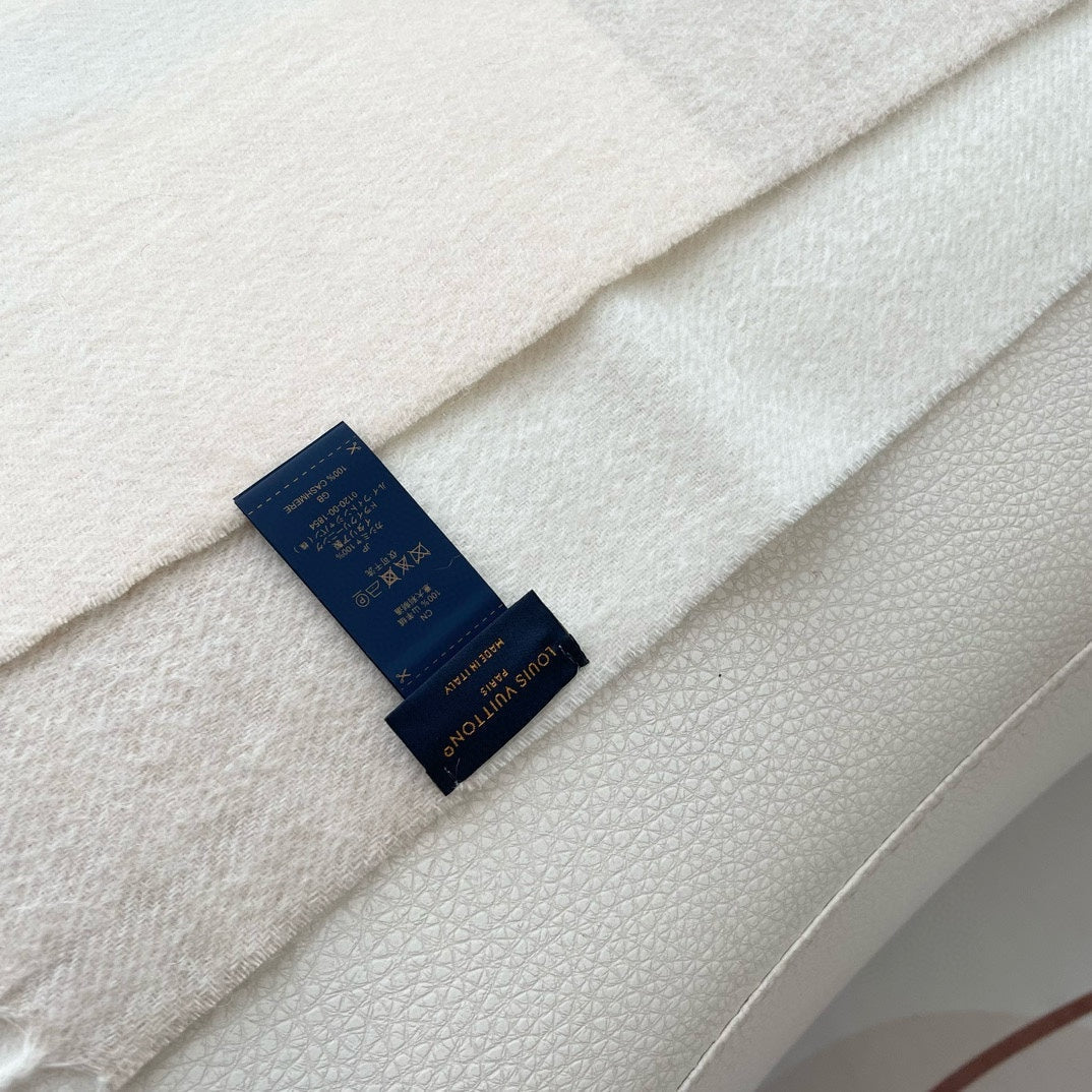 SCARF 180 CM IN BEIGE CASHMERE 394703 mysite