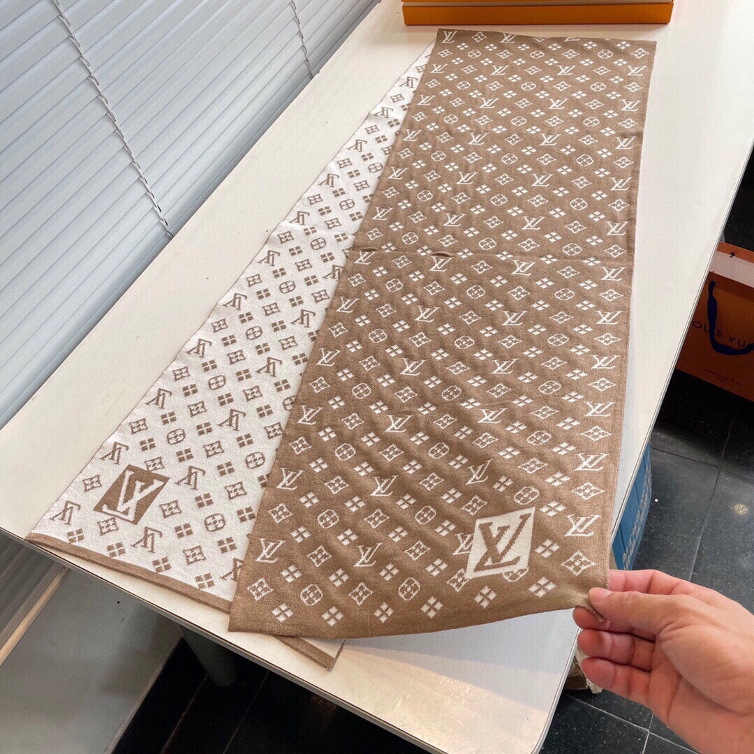 AMAZINGRAM SCARF 200 CM IN CAMEL BEIGE WOOL AND SILK 396530 mysite