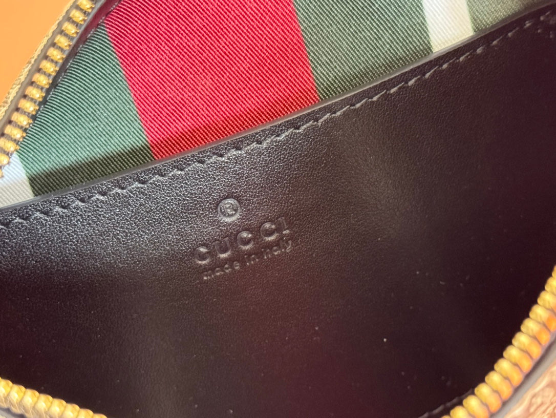 Gucci Ophidia 24.5cm Bag Ebony Black Canvas 248561 mysite