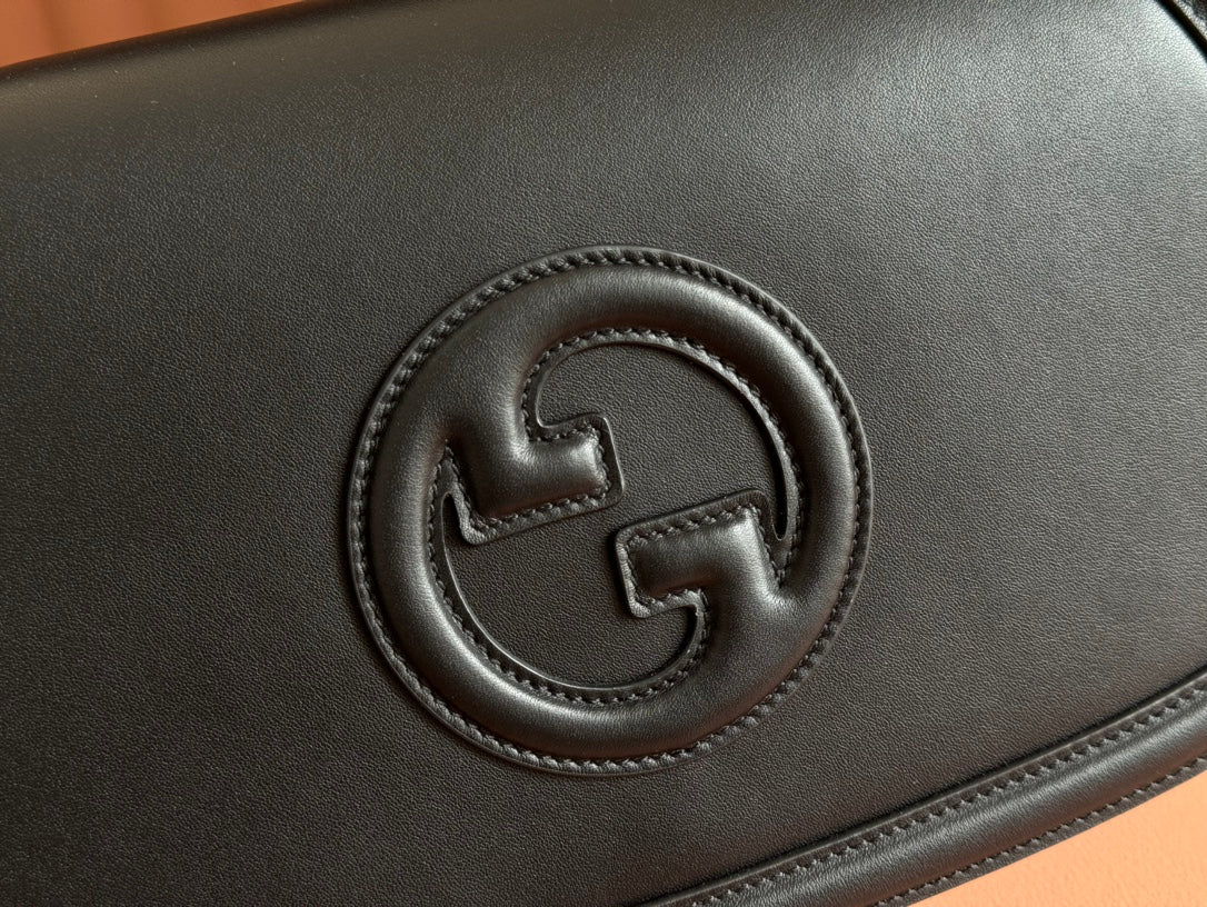 Gucci Blondie 32 Bag Black Leather 239908 mysite