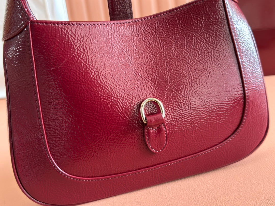 Gucci Jacket Bag Rosso Ancora Red Patent Leather 248414 mysite