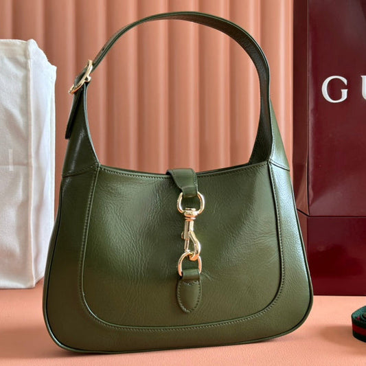 Gucci Jacket Bag Green Patent Leather 248418 mysite