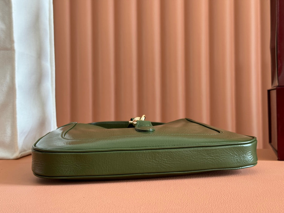 Gucci Jacket Bag Green Patent Leather 248418 mysite