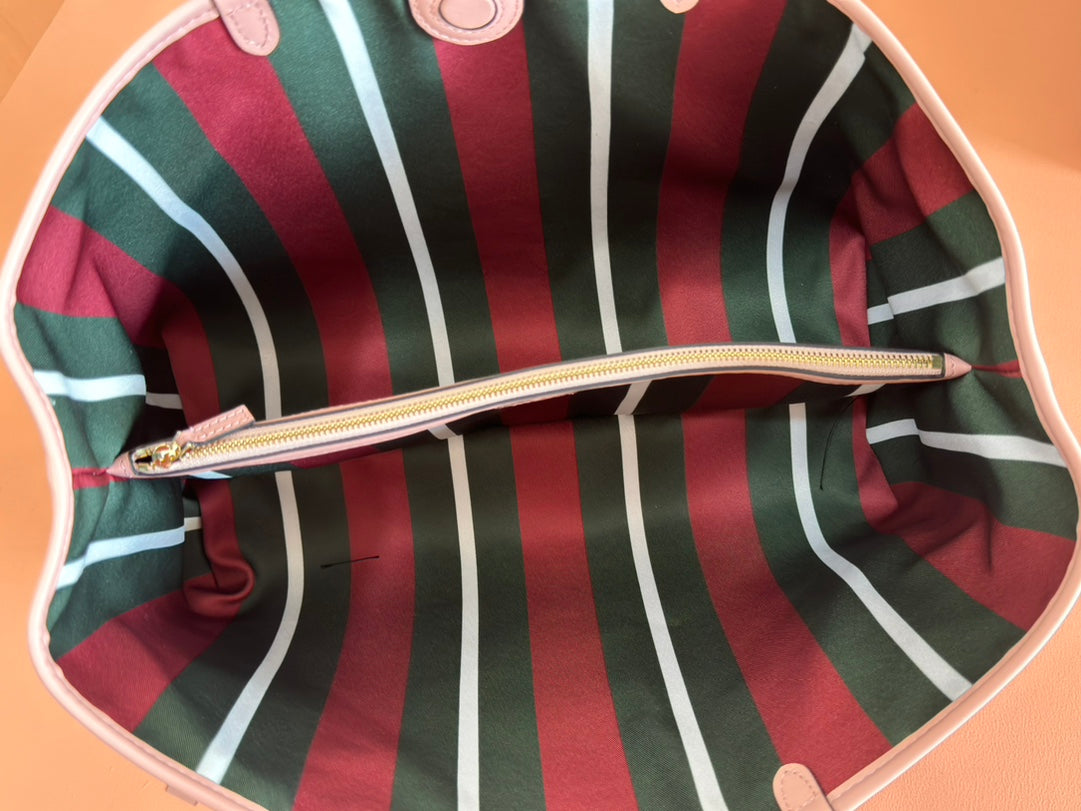 Gucci Ophidia 38cm Bag Pink Canvas 244358 mysite