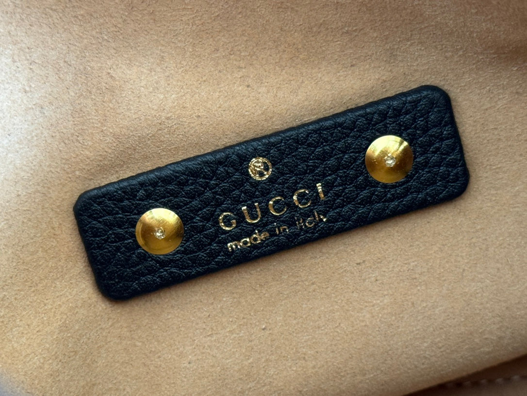 Gucci Solfbit Bag Black Calfskin 244322 mysite