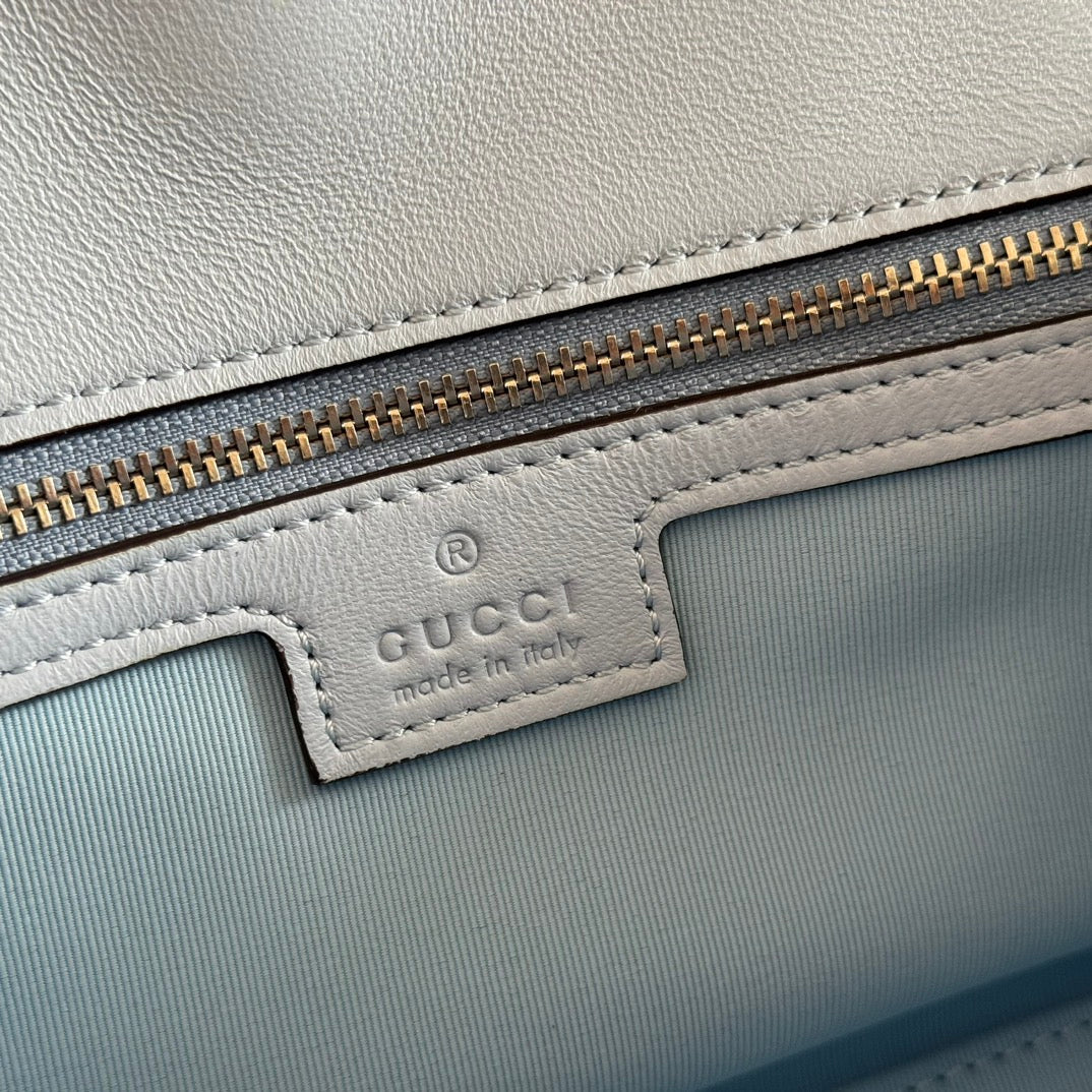 Gucci GG Marmont Bag Blue Sheepskin 250847 mysite