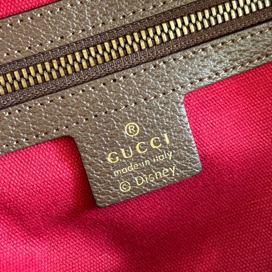 Gucci Donald Backpack Ebony Canvas Leather 255348 mysite