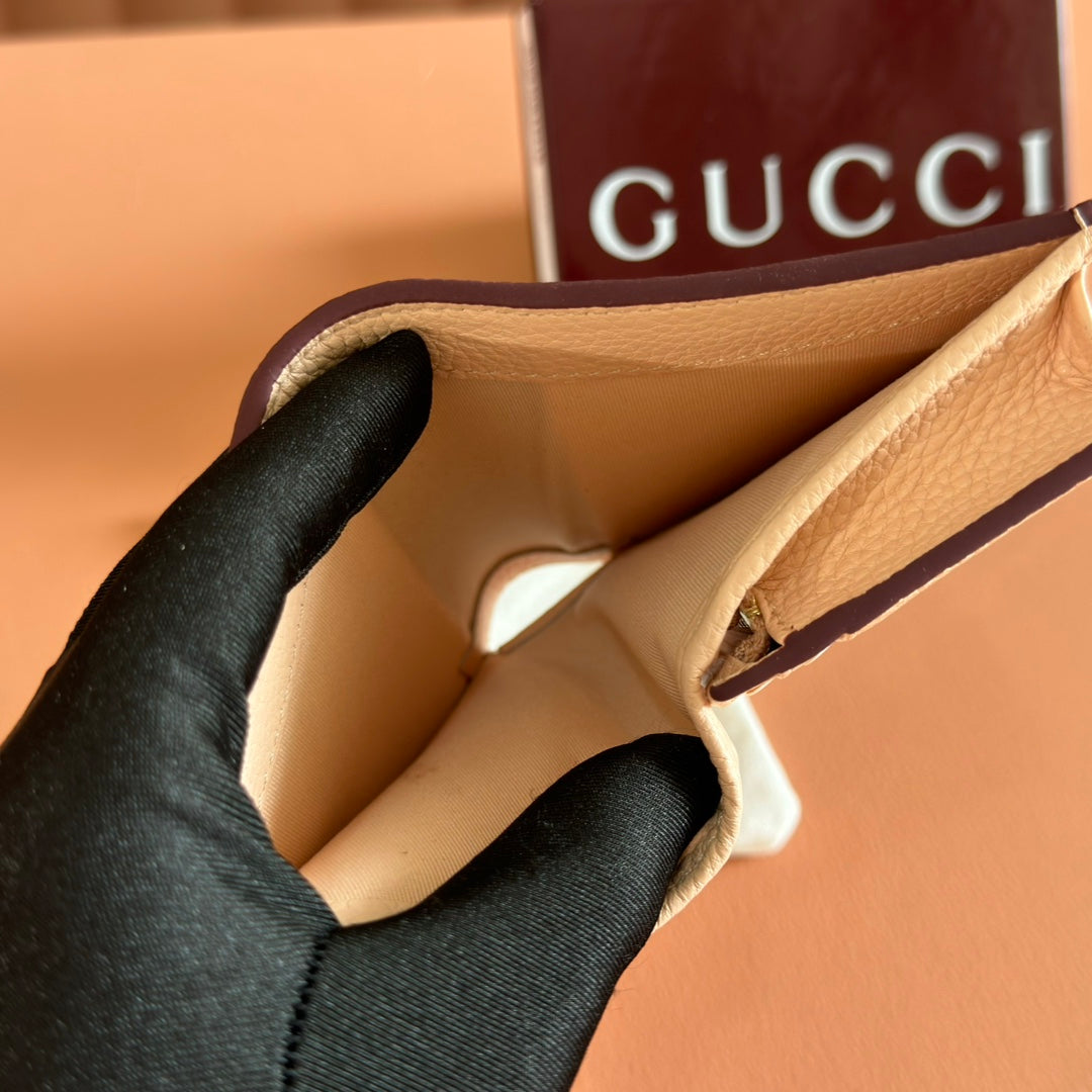 Gucci Marmont Wallet Rosso Ancora Red Leather 255228 mysite