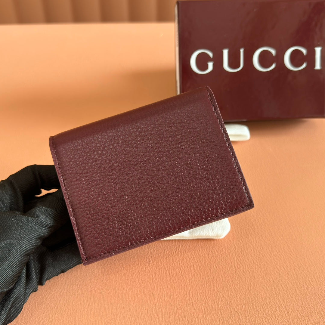 Gucci Marmont Wallet Rosso Ancora Red Leather 255228 mysite