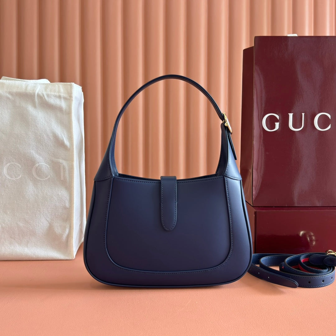 Gucci Jackie Bag Blue Leather 255029 mysite