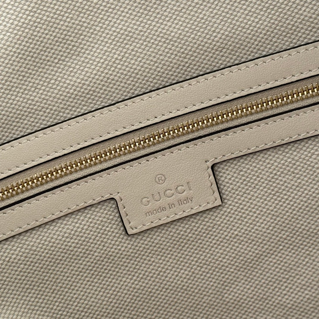 GG Beatrix Large Tote Bag Cream Smooth Leather GHW 272135 mysite