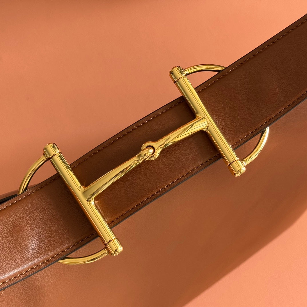 GG Beatrix Large Tote Bag Brown Smooth Leather GHW 272136 mysite