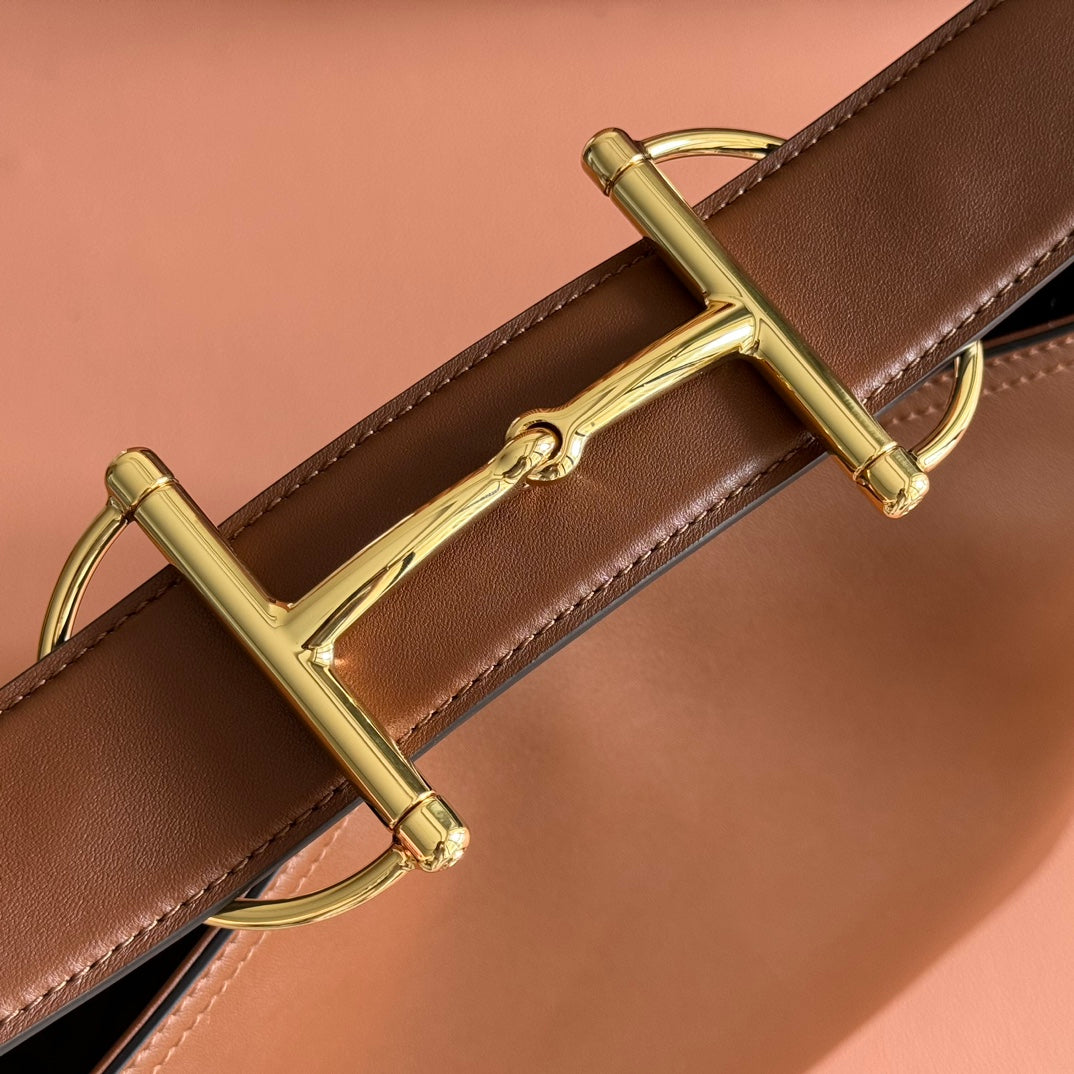 GG Beatrix Medium Tote Bag Brown Smooth Leather GHW 272126 mysite