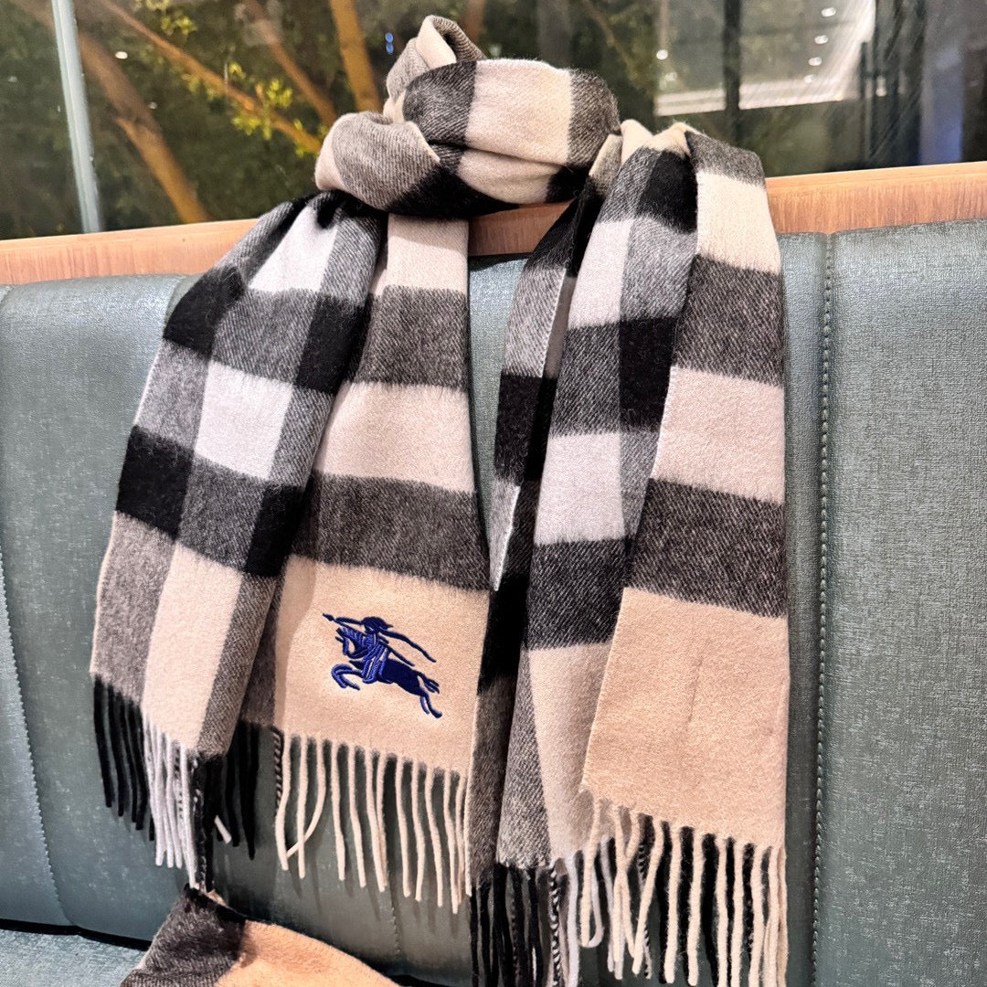 SCARF 180 CM IN COLORFUL CASHMERE  410340 mysite