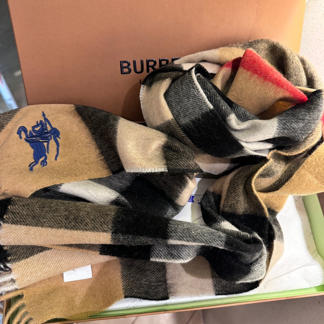SCARF 180 CM IN COLORFUL CASHMERE 410339 mysite