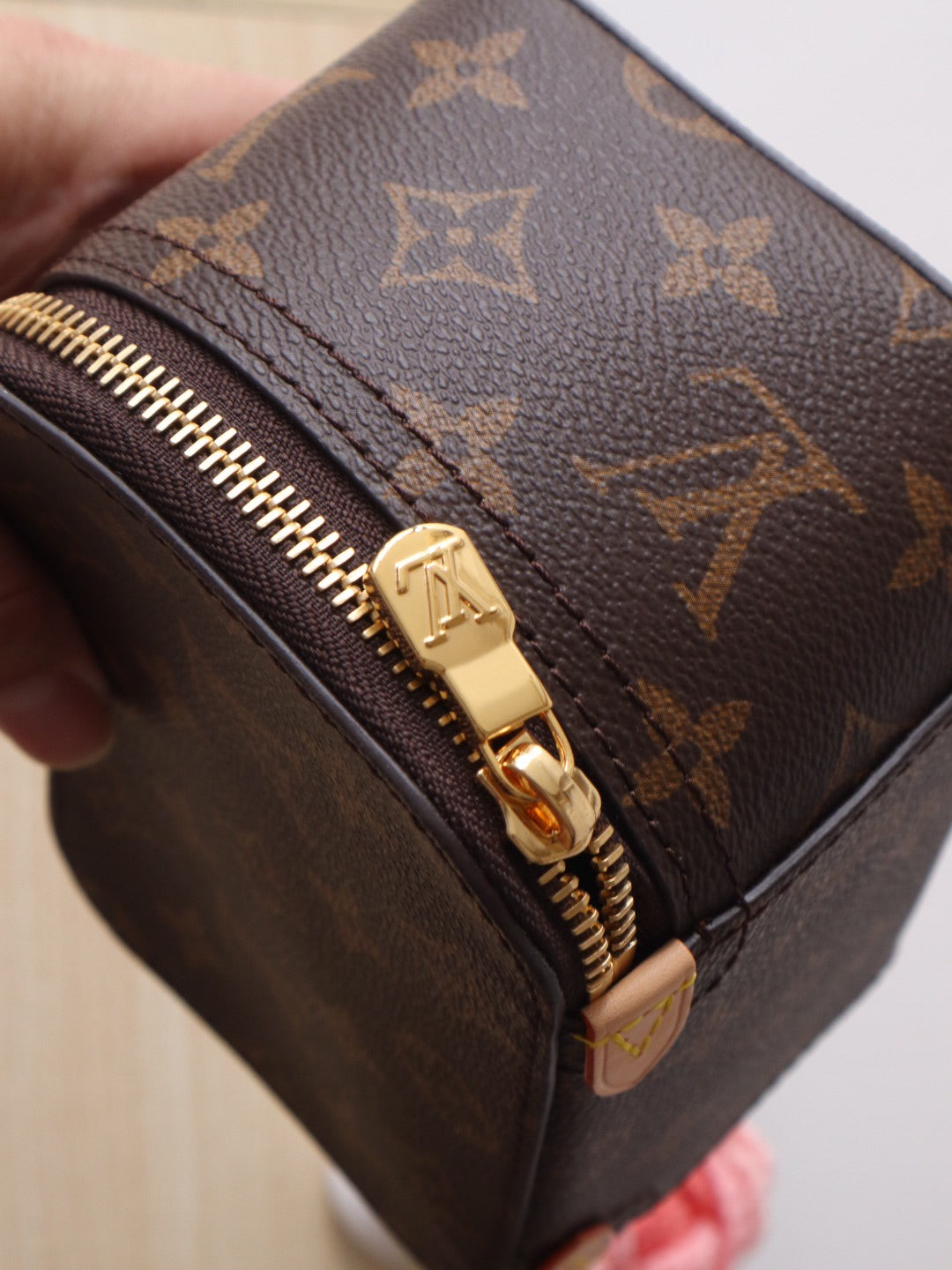 LV M43689 Packing Cube PM Brown Monogram Canvas & Cowhide mysite